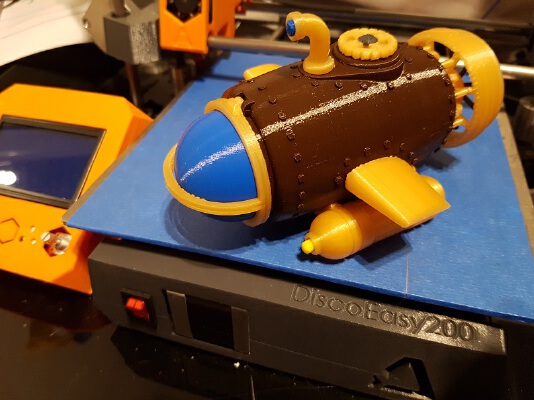 Petit Sous-marin _ Little submarine | 3d print model