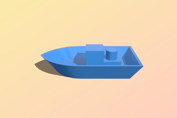 Small Boat | 3d print model