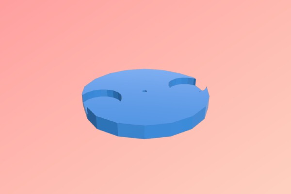 Klein Bottle Base | 3d print model