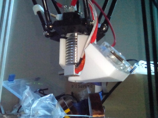 Dr Boo's Parameterised FSR Groove Effector for Delta Printers V3 | 3d print model