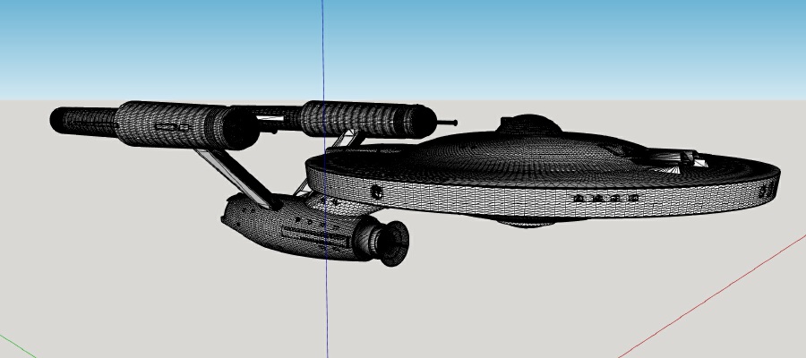 Star Trek Valley Forge class 1:1000 Ver. 2 | 3d print model