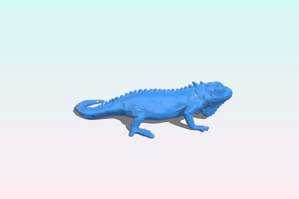 iguana | 3d print model