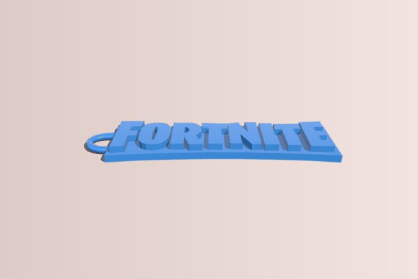 Fortnite Keychain | 3d print model