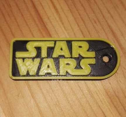 Star Wars Logo for Keychain | 3d print model