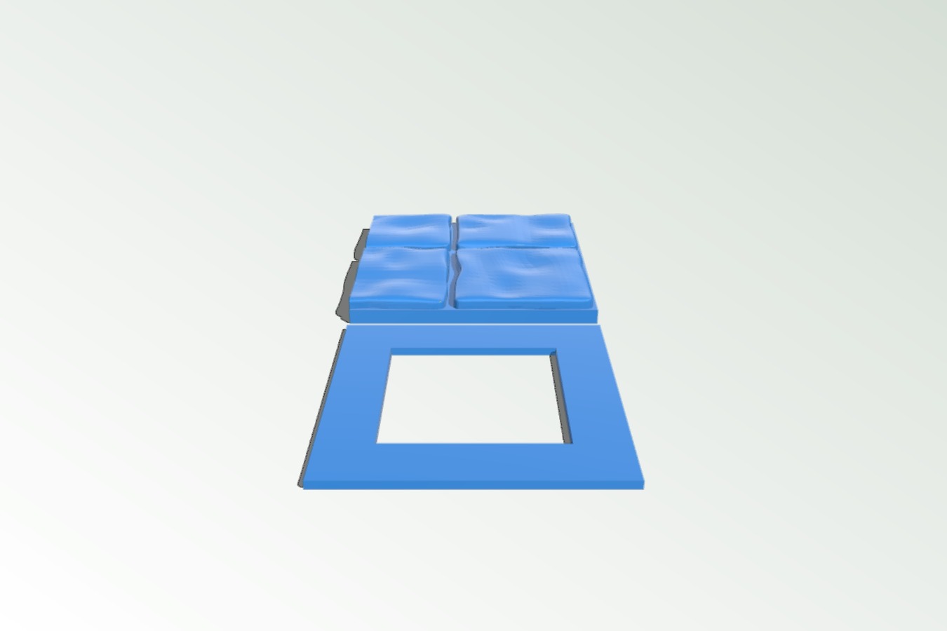 OpenDungeonTiles: Wall Corner Short Roughstone 2x2