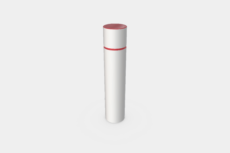 Plastic Tube Bottle Mockup