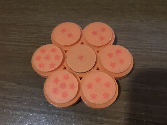 Dragon Ball Fidget Spinner V2 | 3d print model
