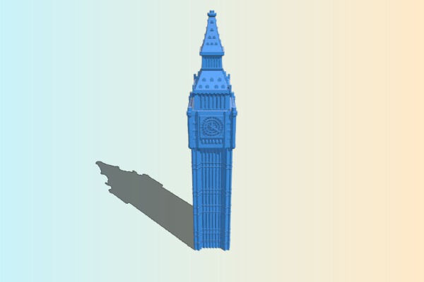 Big Ben, London | 3d print model