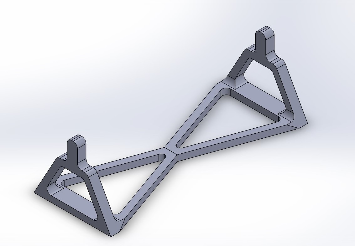 Router stand for FritzBox