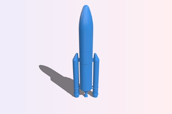 Ariane 5 Repaired | 3d print model