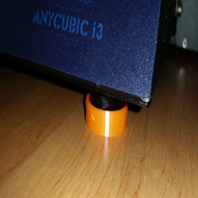 Anycubic i3 Mega Gummifuss | 3d print model