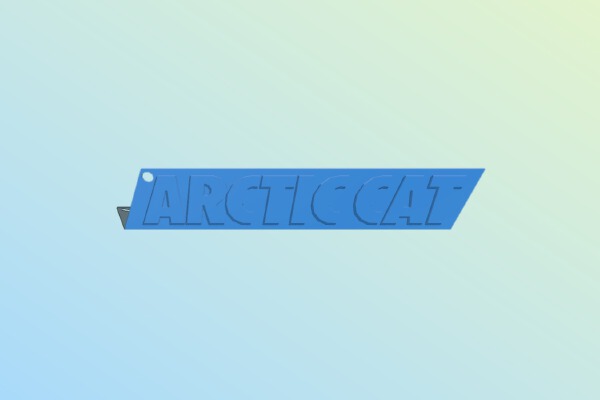 ARCTIC CAT Logo | 3d print model