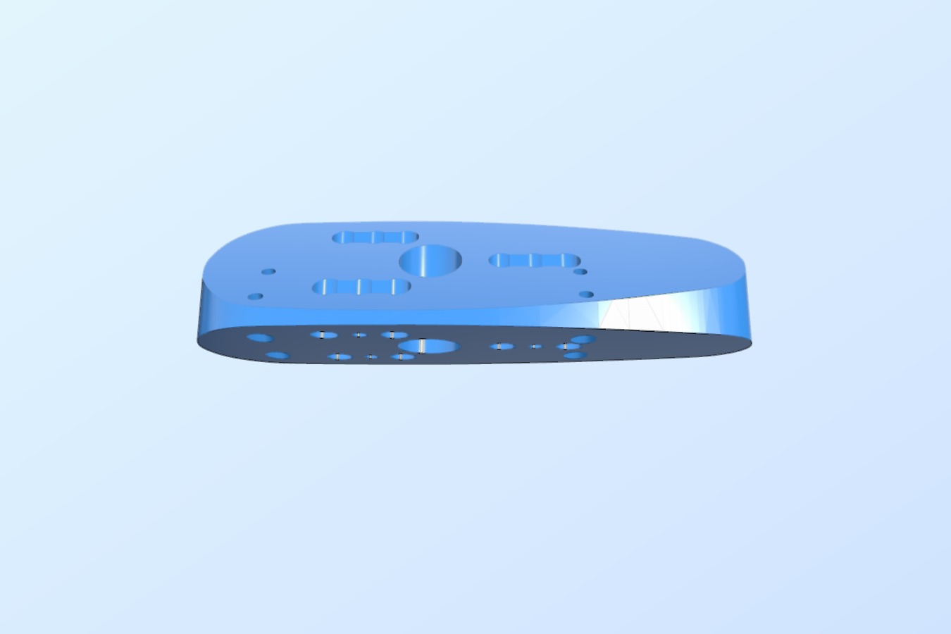 Sonex wingtip navlight mounts