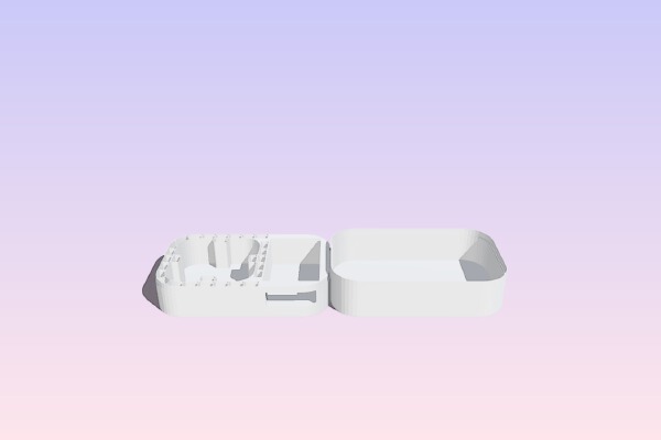 Whoop Case with Charger Holder | 3d print model