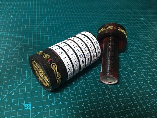 korean cryptex minisafe | 3d print model