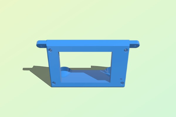 TFT 35 V2 screen support | 3d print model