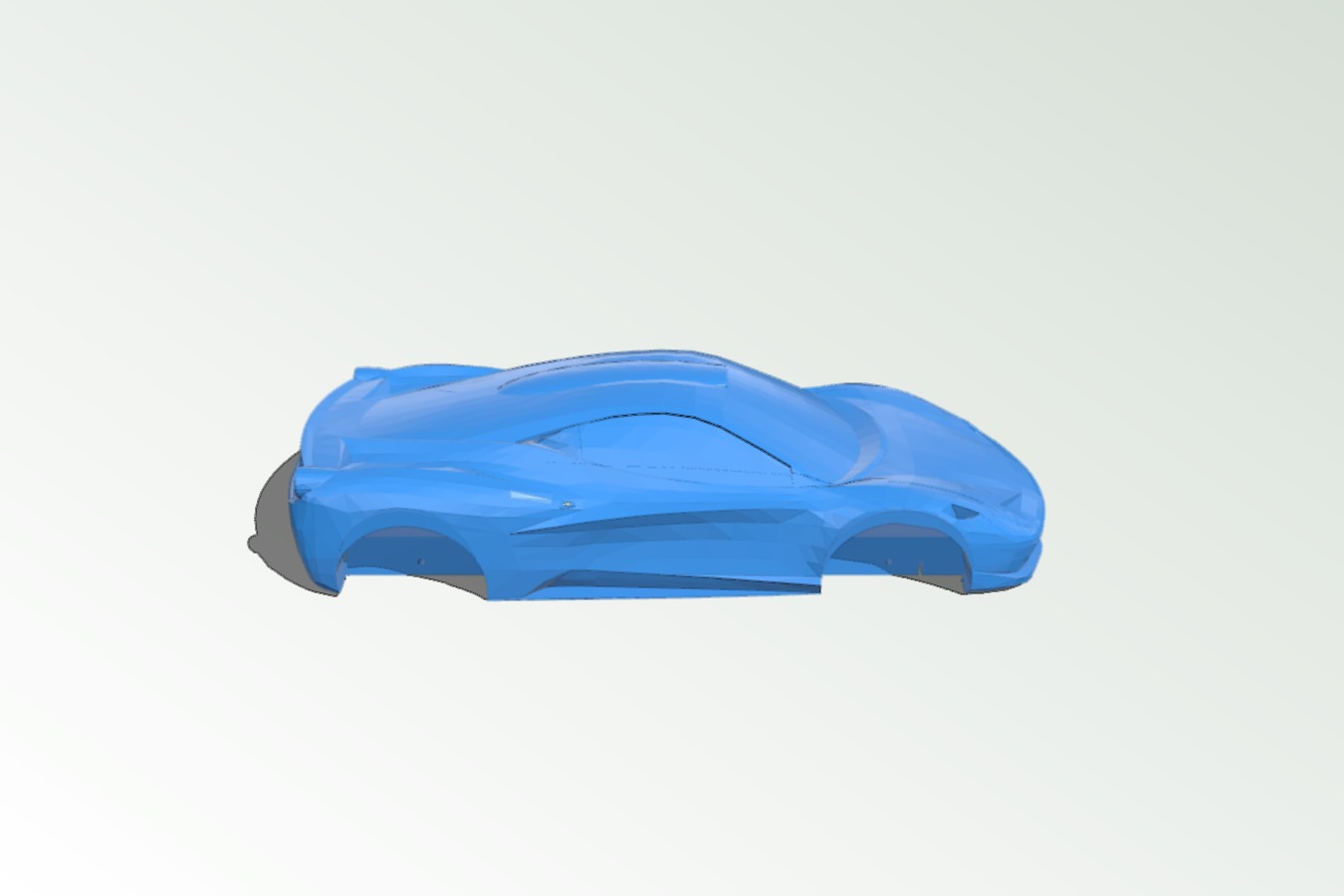 Ferrari 458 Pinewood Derby Car