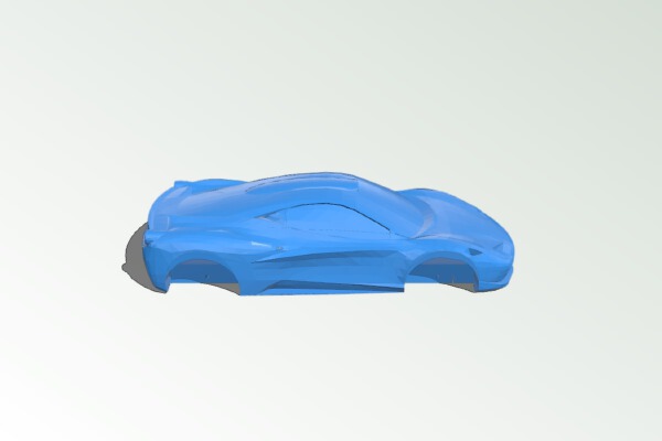 Ferrari 458 Pinewood Derby Car | 3d print model