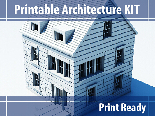 Printable Architecture Kit Series 3 | 3d print model