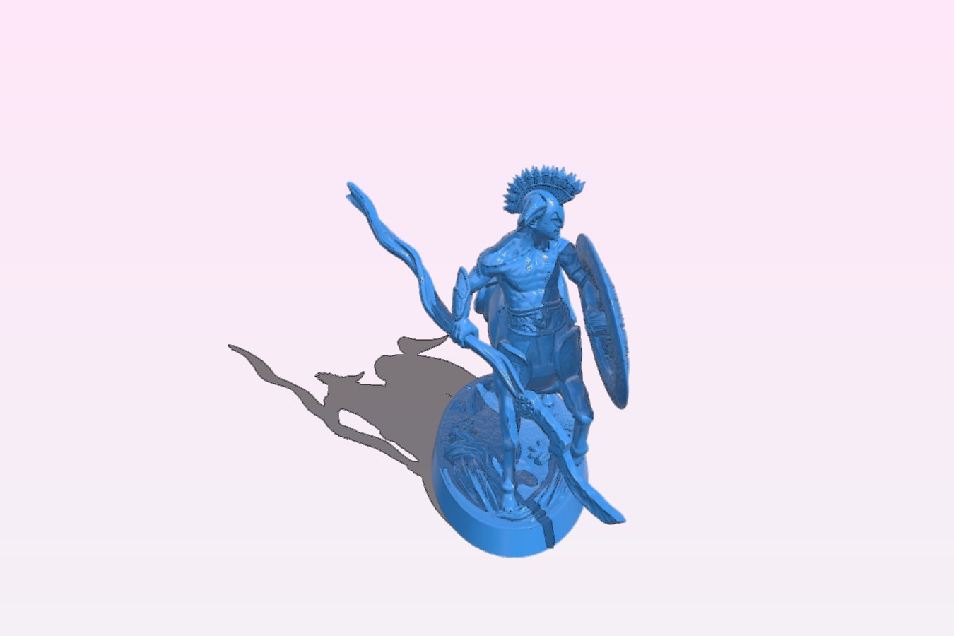 Centaur shield bearer