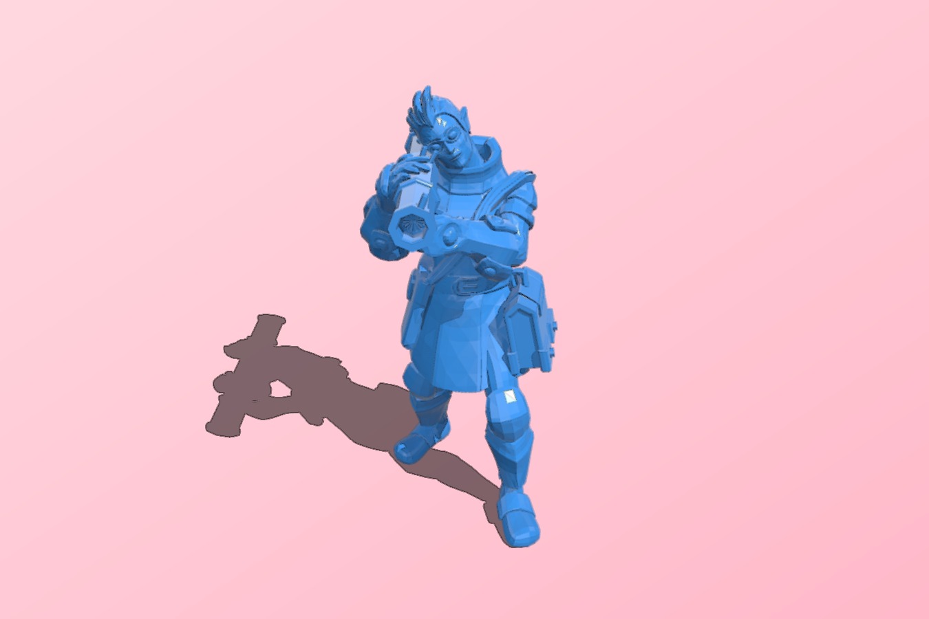 Goblin carries a rocket