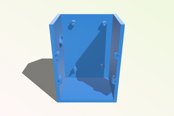 Ardunio and ramps box with 50mm fan mount | 3d print model
