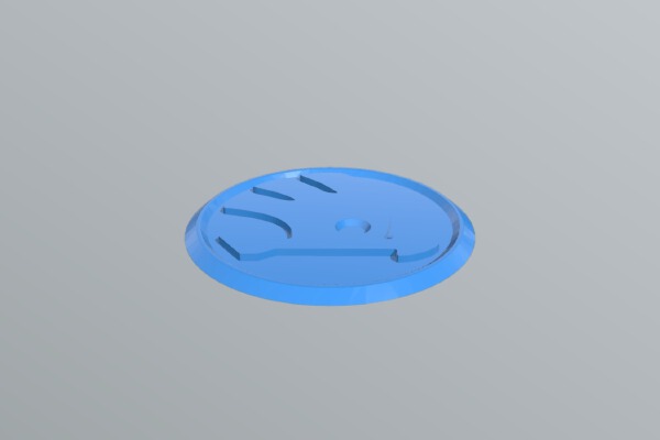 škoda logo new | 3d print model