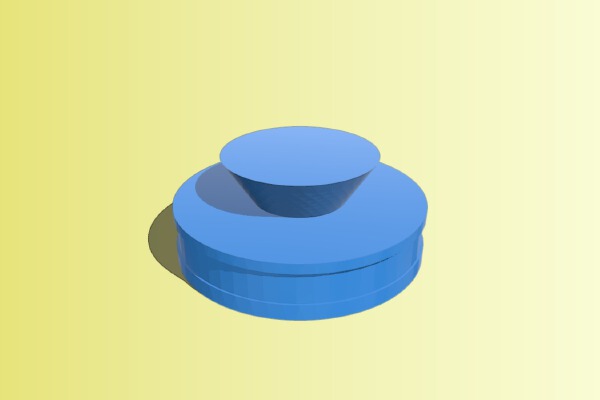 aeropress lid | 3d print model