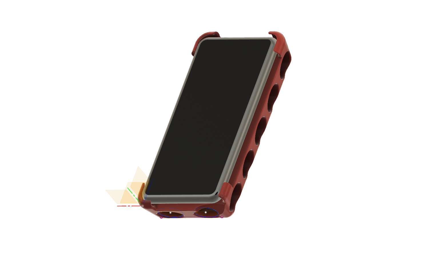 DROPSTOP (tm) Note8 + Tech21 case cell holder and holster!