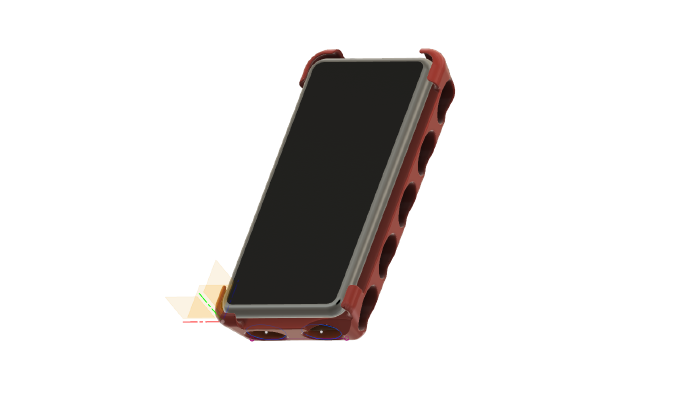DROPSTOP (tm) Note8 + Tech21 case cell holder and holster! | 3d print model