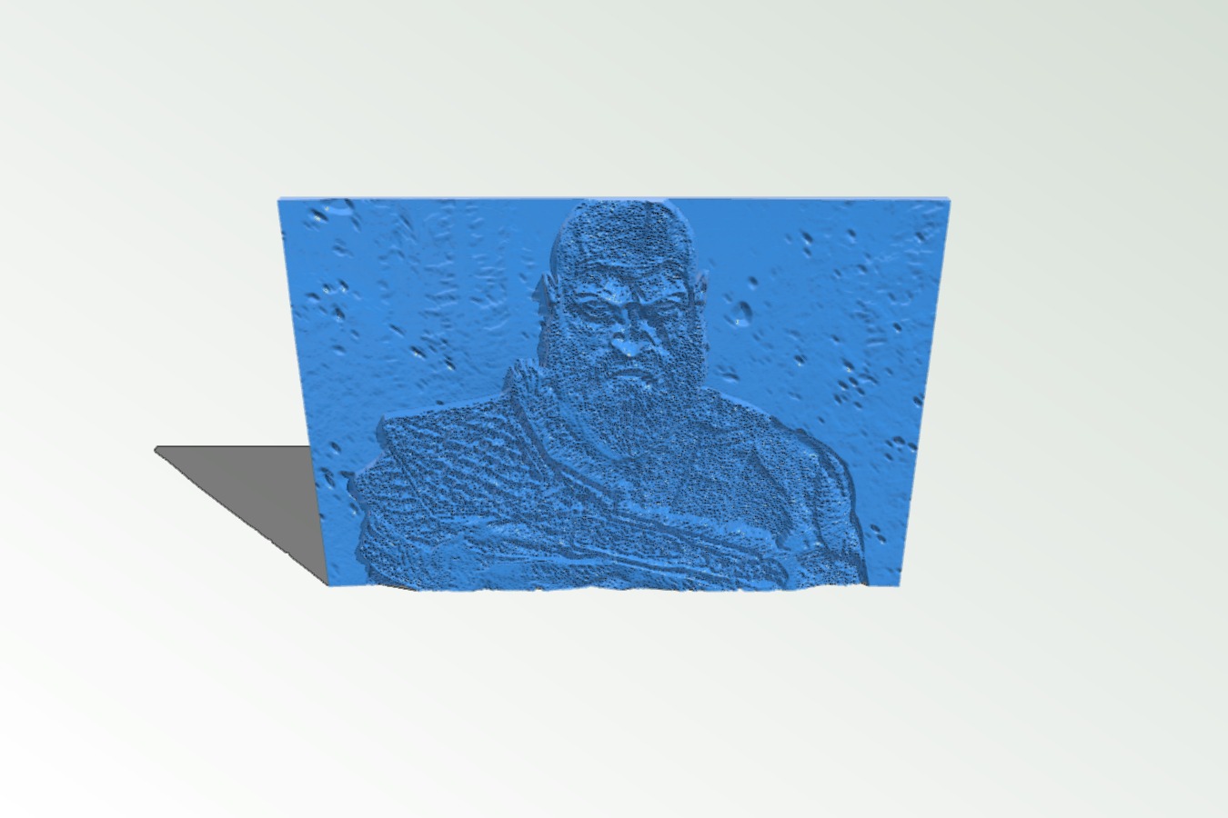Kratos lithophane (small version)