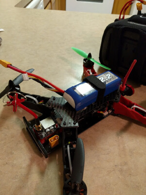 Eachine Racer 250 vtx Rear Mount | 3d print model