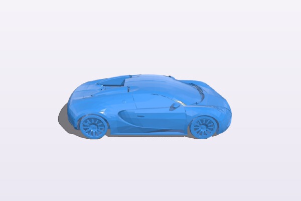 Bugatti Veyron Car | 3d print model