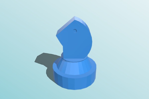 Mini Chess Knight | 3d print model