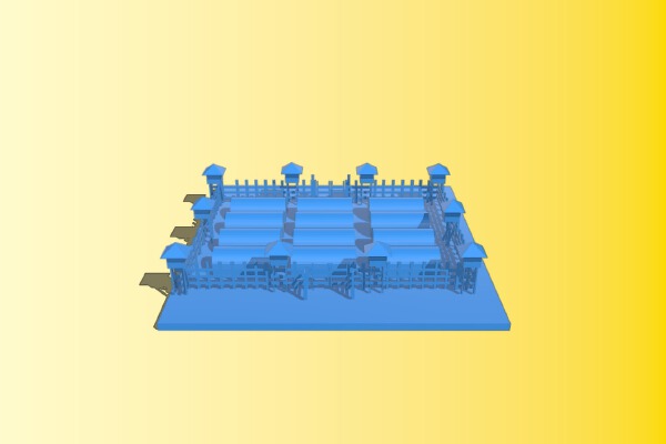 POW camp | 3d print model