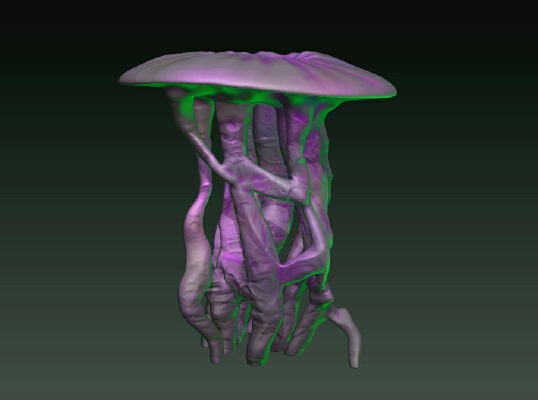 Xeno botany set for tabletop games | 3d print model