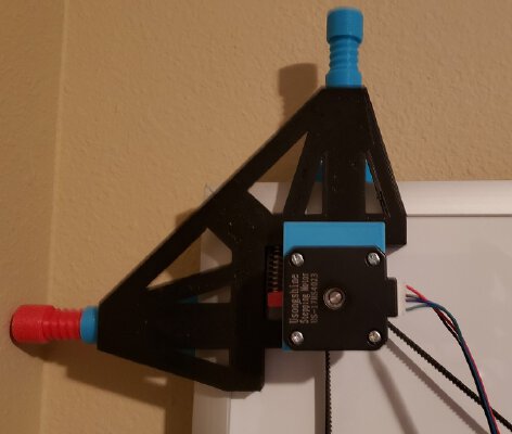 Whiteboard Vertical Drawbot (No Counter-weight) (WIP) | 3d print model
