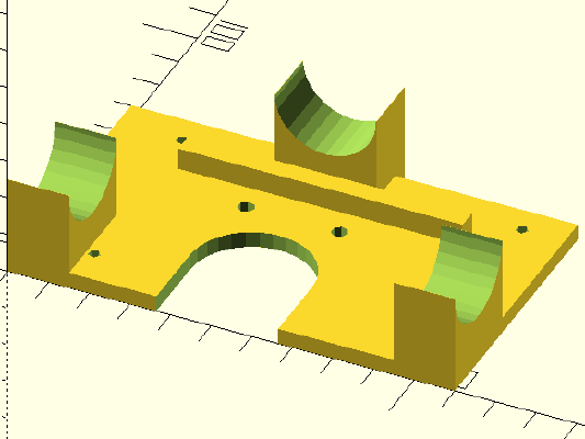 Mega Mount for a Bicycle | 3d print model