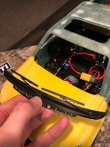 1_10 Windshield Cowl | 3d print model