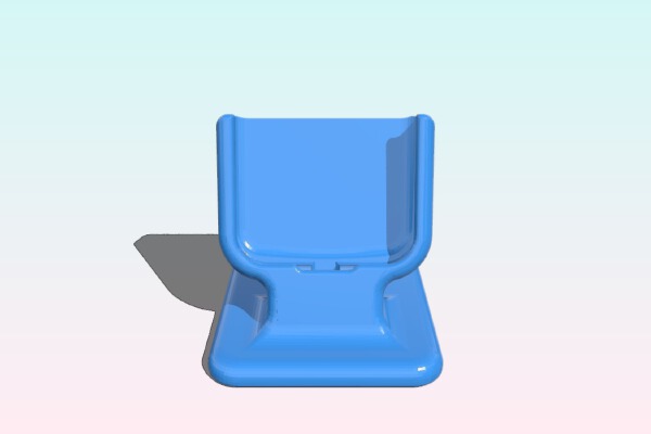 Samsung Galaxy S3 Desktop Dock for S3's with an External Case | 3d print model