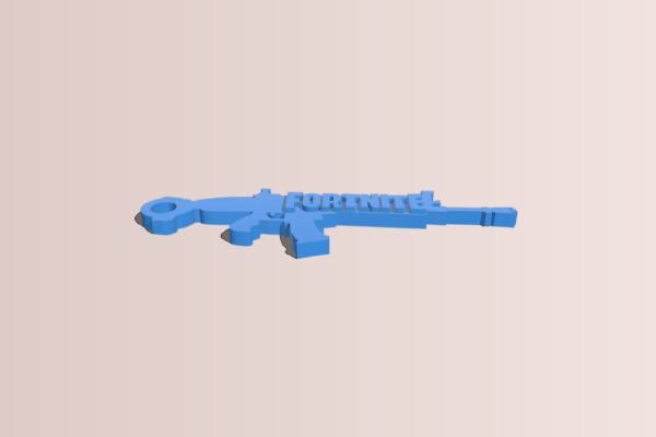 Fortnite Keychain | 3d print model