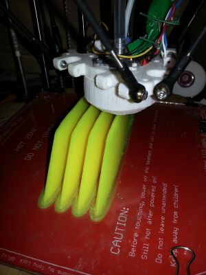 Twintip symetric fins, 38.1mm or (1.5 inch for imperial USA) hole spacing. | 3d print model