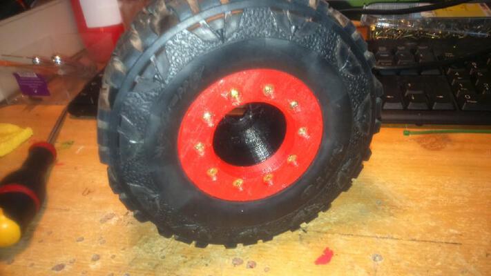 massive beadlock rims for 1_8 scale rc car. | 3d print model