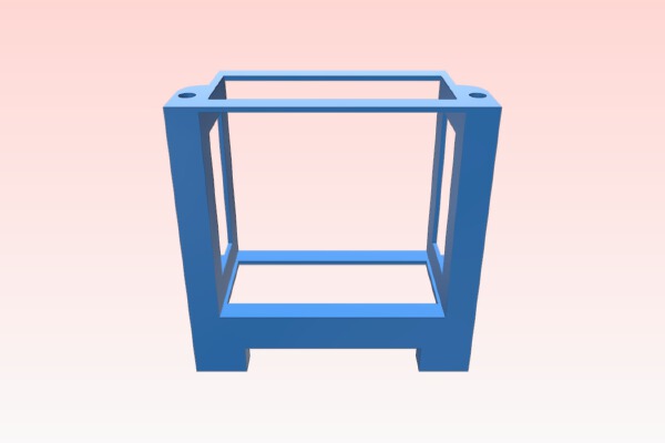 Prusa i3 Atx back case | 3d print model
