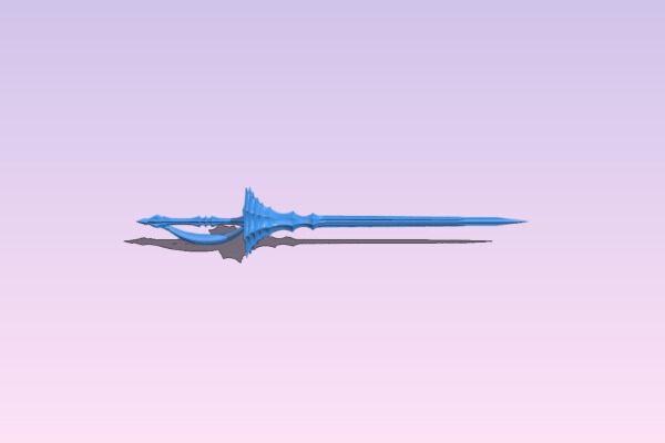 Irithyll Rapier – Dark Souls III | 3d print model