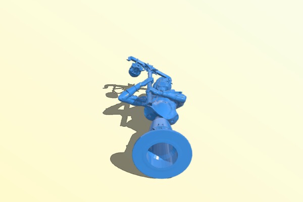 Neferi bust | 3d print model