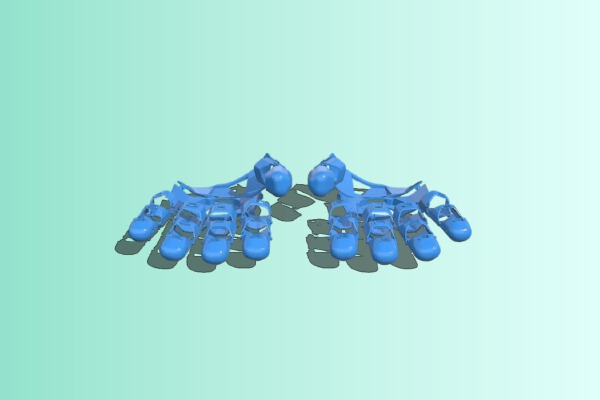 wearable gloves | 3d print model