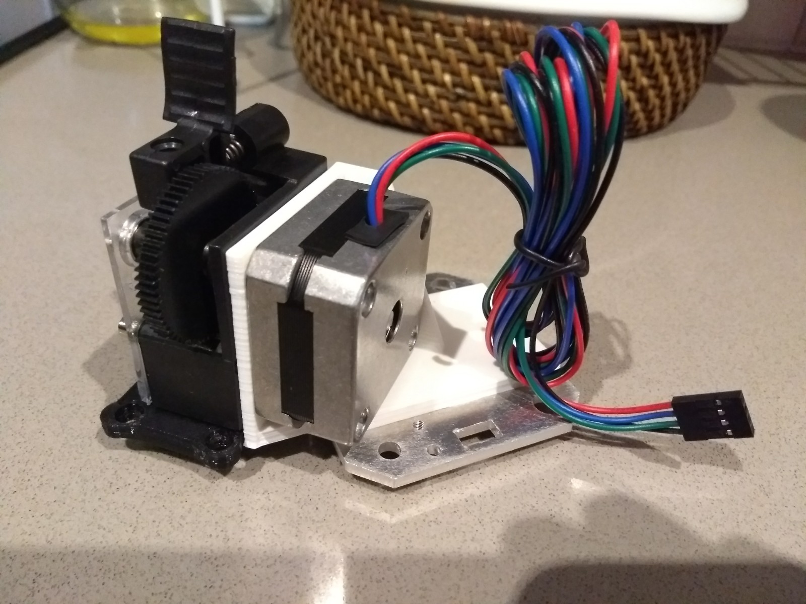 Tevo Tarantula - Diagonal mount for Titan_e3d direct drive