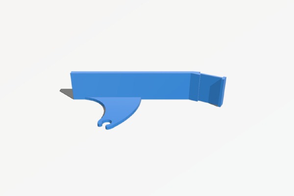 Makerfarm Snap-on LED Mounting Tray | 3d print model