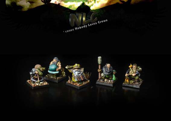 Corbeau Dwarven Expert Engineers Team | 3d print model